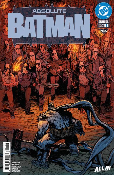 Absolute Batman 2025 Annual #1  | One Shot Fourth Printing Cvr A Daniel Warren Johnson