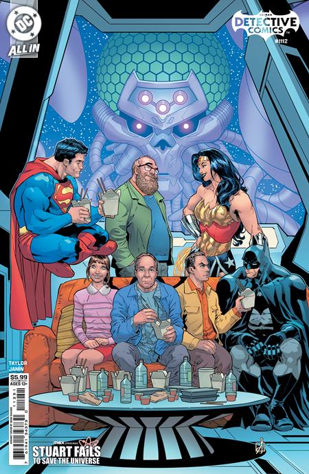 Detective Comics #1112  E Sean Izaakes Stuart Fails To Save The Universe Card Stock Var