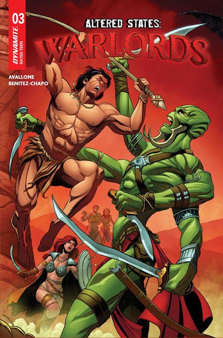 Altered States Warlords #3  C Mariano Benitez Chapo Var