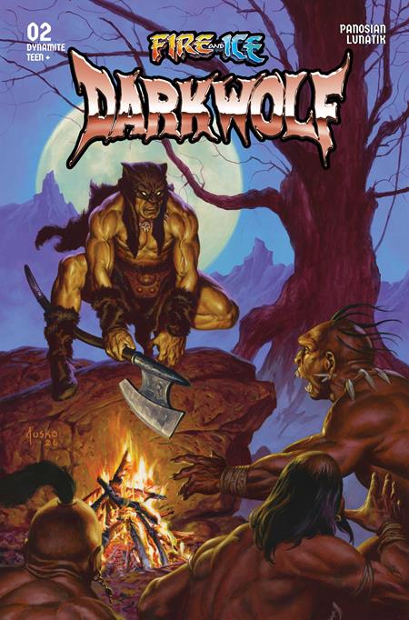 Fire And Ice Darkwolf #2 C Joe Jusko Var (US Import) - Image
