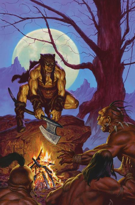 Fire And Ice Darkwolf #2 G Joe Jusko Ltd Virgin Var (US Import) - Image