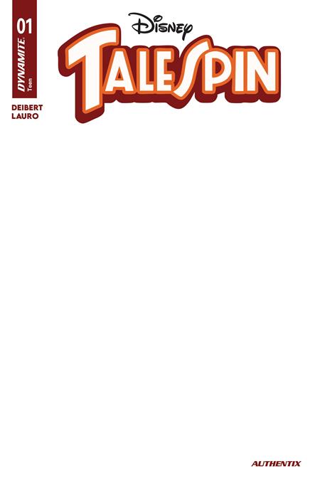 Talespin #1 G Blank Authentix Var (US Import) - Image