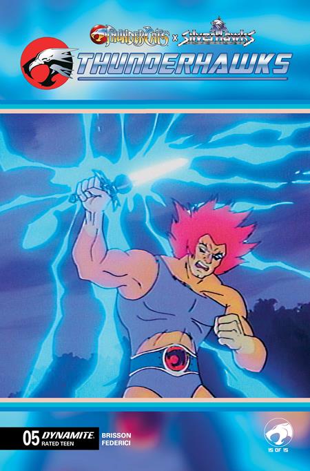 Thundercats X Silverhawks Thunderhawks #5  E Animation Art Var