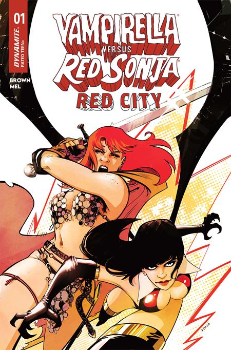 Vampirella Vs Red Sonja Red City #1 A Sebastian Piriz - Image
