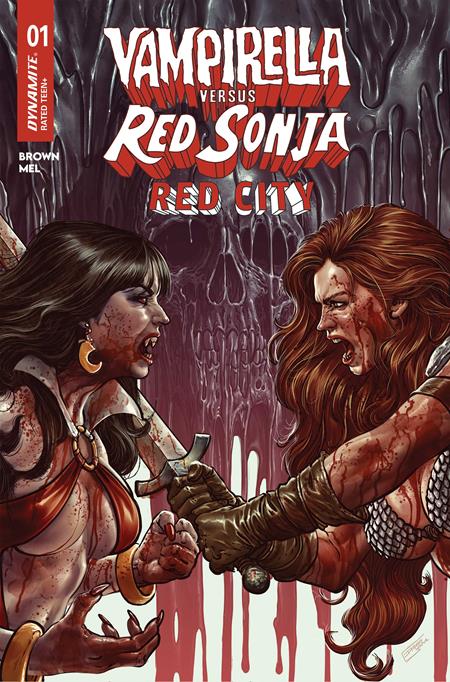 Vampirella Vs Red Sonja Red City #1 B Diego Yapur Var - Image