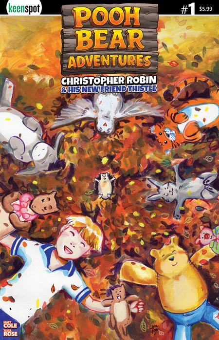 Pooh Bear Adventures Christopher Robin & His New Friend Thistle #1 | One Shot A Tessa Rose The Gangs All Here - Image