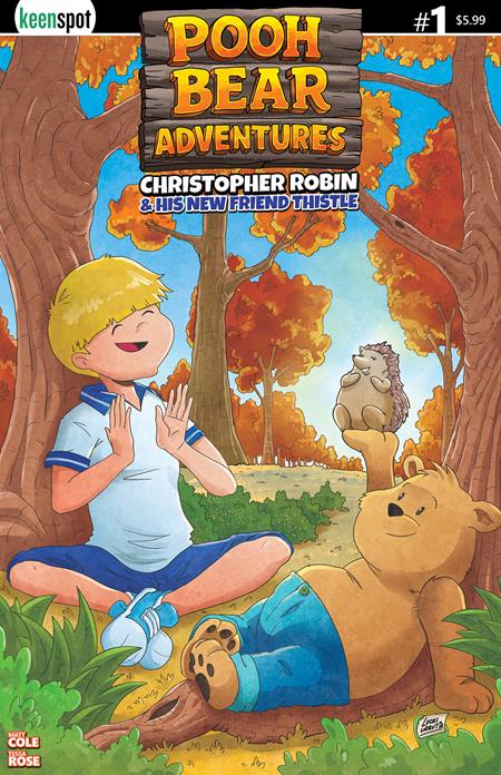 Pooh Bear Adventures Christopher Robin & His New Friend Thistle #1  | One Shot  C Lucas Urrutia Var