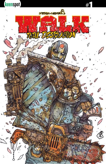 Walk Total Destruction #1 | One Shot C Stefano Cardoselli Holofoil Flip Var - Image