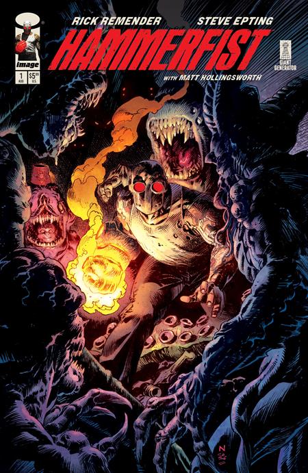 Hammerfist #1 C Nic Klein Var - Image