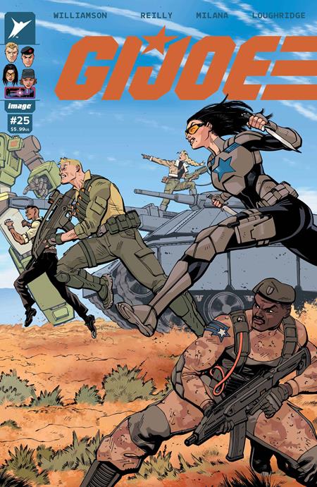 Gi Joe #25  I Tom Reilly Wraparound Foil Var