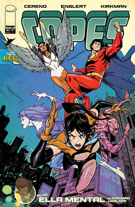 Invincible Universe Capes #10 E Sanford Greene Connecting Var - Image