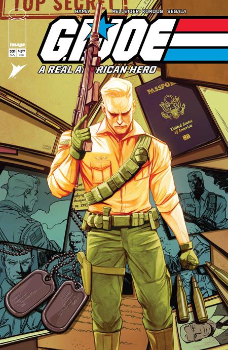 Gi Joe A Real American Hero #331  C Nimit Malavia Secret Dossier Var