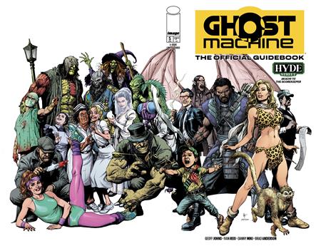 Ghost Machine The Official Guidebook #5 (of 5)  A Gary Frank & Brad Anderson Wraparound