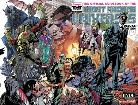 Ghost Machine The Official Guidebook #5 (of 5)  B Bryan Hitch & Brad Anderson Wraparound Var