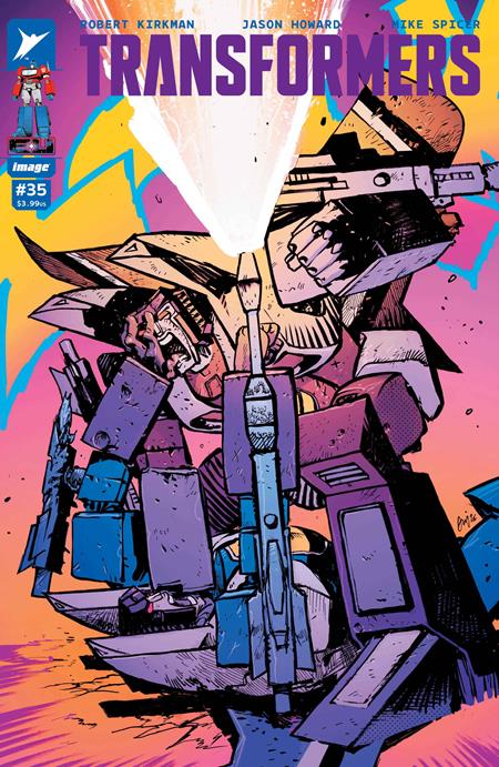 Transformers #35 B Daniel Warren Johnson & Mike Spicer Var - Image
