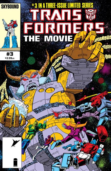 Transformers The Movie 40Th Anniversary Edition #3 (Of 3) B Don Perlin & Ian Akin Var - Image