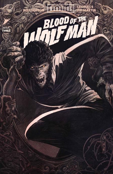 Universal Monsters Blood Of The Wolf Man #3 (Of 4) B Evan Cagle Var - Image