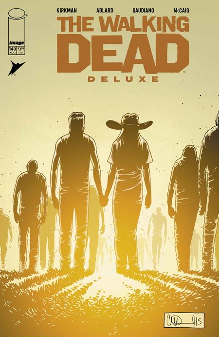 Walking Dead Deluxe #143  B Charlie Adlard & Dave Mccaig Var