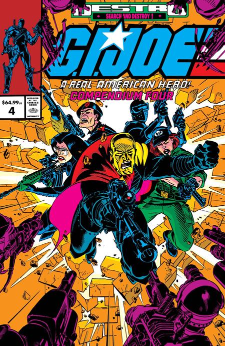 Gi Joe A Real American Hero Compendium | TPB Vol 04 Direct Market Exclusive Michael Golden - Image - Graphic Novel - Image - Pop Weasel
