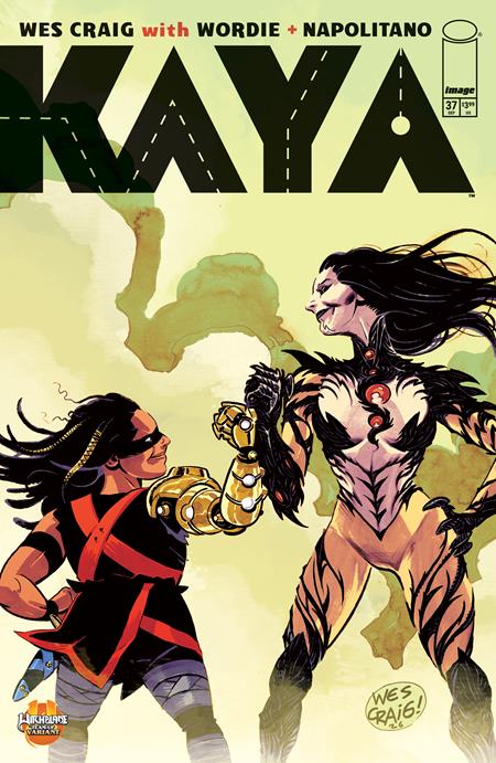 Kaya #37 C Wes Craig Witchblade Team Up Var - Image