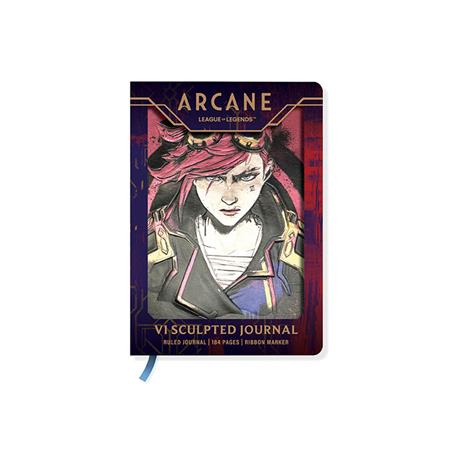 Arcane Sculpted Journal VI | Hardcover - Image