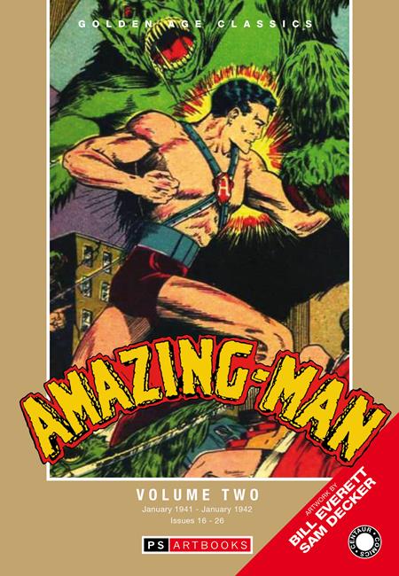 Golden Age Classics Amazing Man  | Hardcover Vol 02