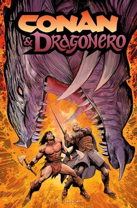 Conan And Dragonero #4 (Of 7) A Patch Zircher - Image