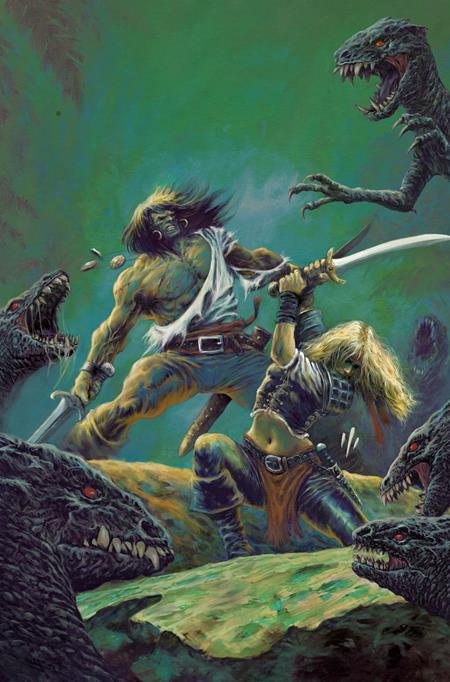 Conan The Barbarian #34  E Juan Alberto Hernandez Virgin Cardstock Var