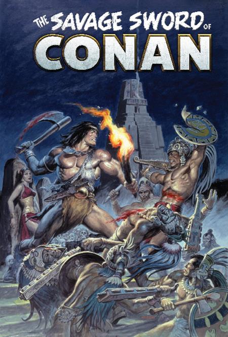Savage Sword Of Conan The Original Comics Omnibus  | Hardcover Vol 12 Earl Norem Direct Market Edition - Graphic Novel - Image - Pop Weasel