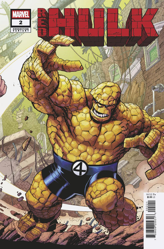 RED HULK #2 NICK BRADSHAW THING CONNECTING VARIANT [DOOM] - Image