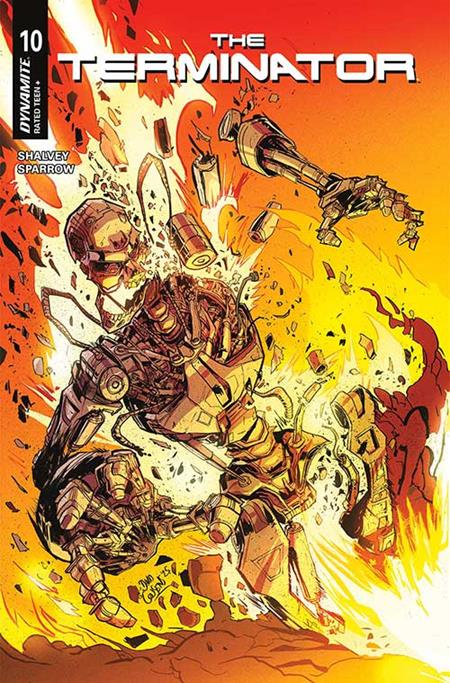 Terminator #10  D David Cousens Var - Image