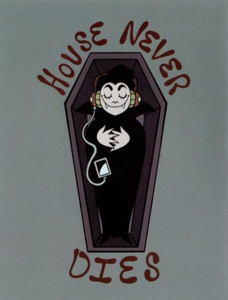 Bloody Mary House Never Dies Sticker - Image