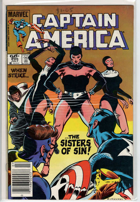 Pre-Owned - Captain America #295  (July 1984)