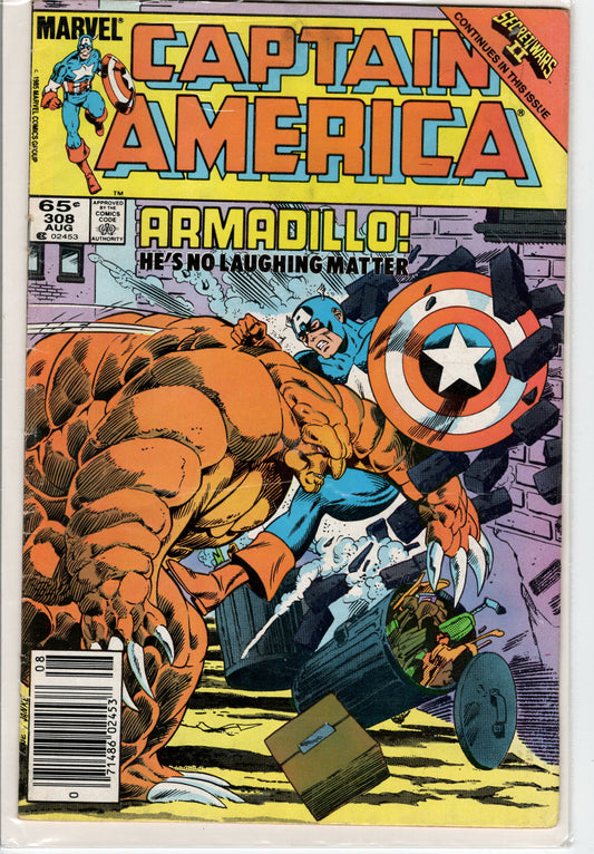 Pre-Owned - Captain America #308  (August 1985)