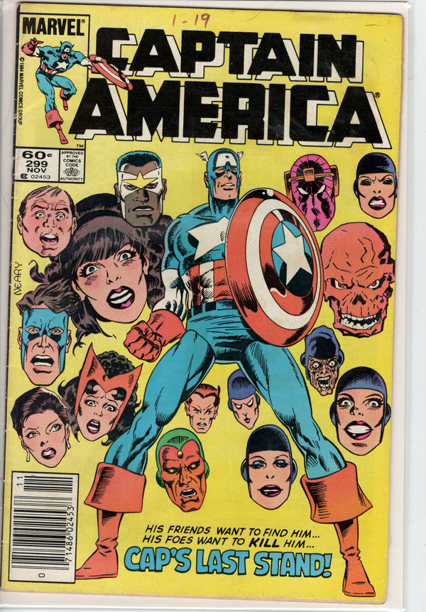 Pre-Owned - Captain America #299  (November 1984)