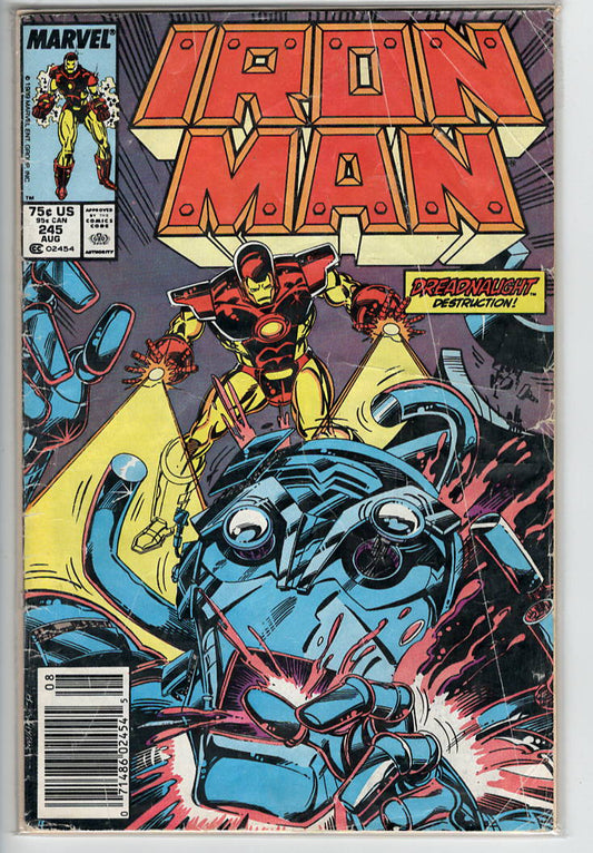 Pre-Owned - Iron Man #245  (August 1989)