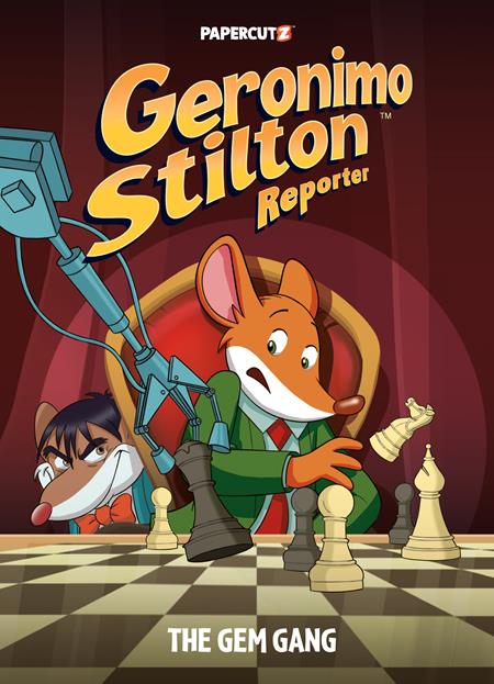 Geronimo Stilton Reporter  | Hardcover Vol 14 The Gem Gang - Graphic Novels - Image - Pop Weasel