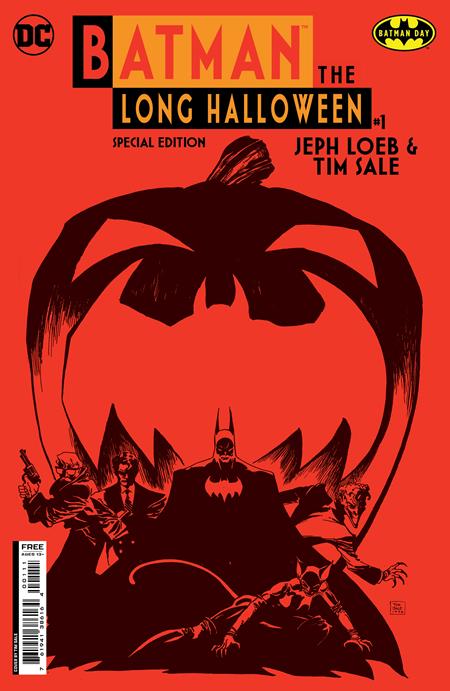 Batman Day 2024 - Batman The Long Halloween #1 Cover A Tim Sale