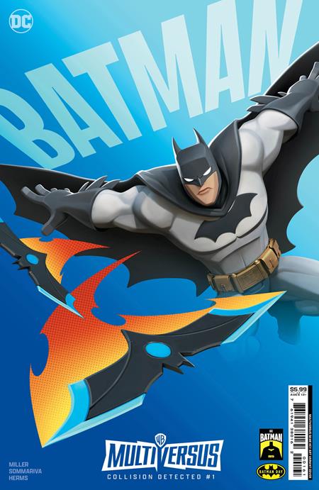 Multiversus Collision Detected #1 (of 6)  D Batman Game Key Art Card Stock Var image