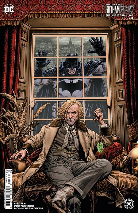 Batman Gotham By Gaslight The Kryptonian Age #4 (of 12)  C Chris Weston Card Stock Var image