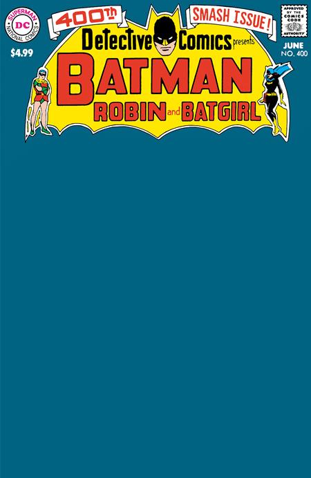 Detective Comics #400 Facsimile Edition  C Blank Var image