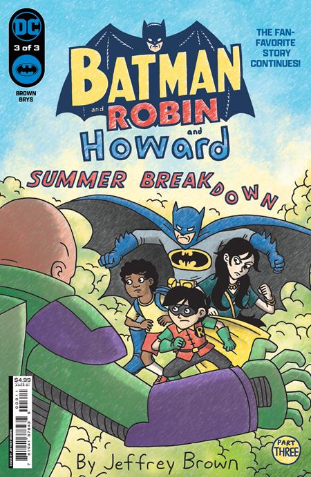 Batman And Robin And Howard Summer Breakdown #3 (of 3) image