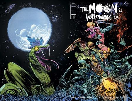 The Moon Is Following Us #1 (of 10)  B Daniel Warren Johnson & Mike Spicer Wraparound Var image