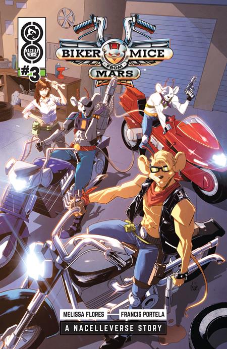 Biker Mice From Mars #3 (of 3)  B Marco Renna & Andrew Dalhouse Var image