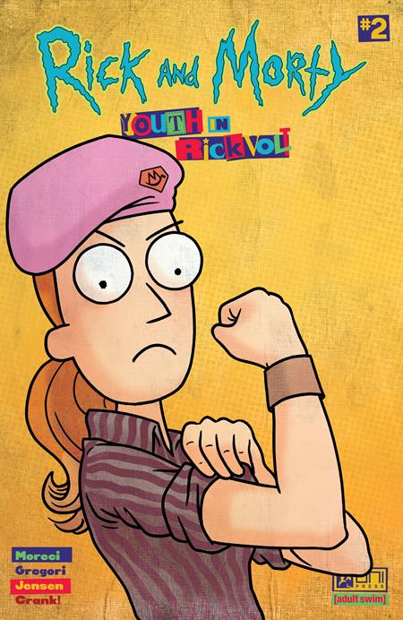 Rick And Morty Youth In Rickvolt #2  C Warren Wucinich Var image