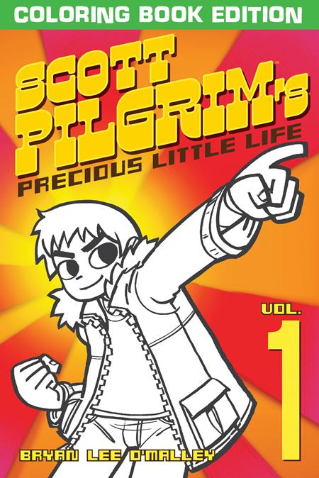 Scott Pilgrims Precious Little Life Coloring Book  | TPB image - Graphic Novels - Image - Pop Weasel