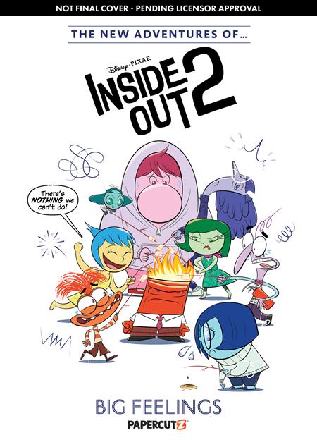 New Adventures Of Disney & Pixar Inside Out 2  | Hardcover Vol 1 Big Feelings image