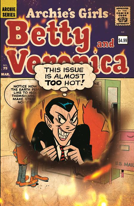 Archie Facsimile #7 Betty And Veronica #75 B Bob White & Dan Decarlo Retro Art Var