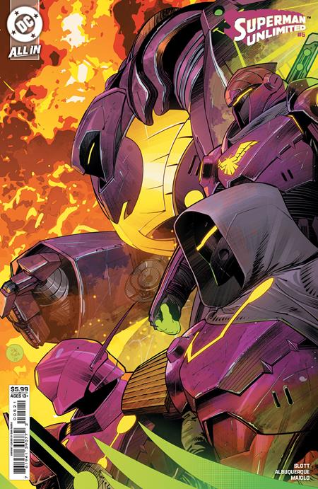 Superman Unlimited #5  B Dan Mora Card Stock Var