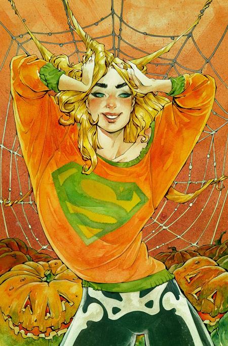 Supergirl #5 D Chuma Hill Pumpkin Spicy Card Stock Var - Image